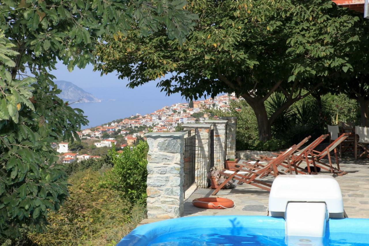 Villa Maria O Bandar Skopelos Luaran gambar